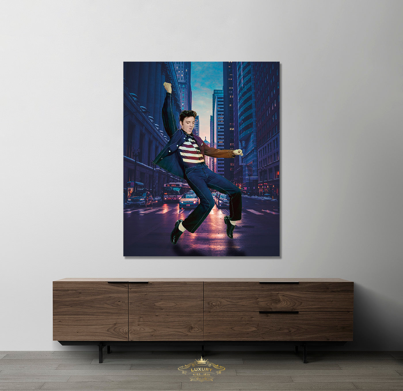 Elvis In Chigago Posters Prenten En Visuele Kunstwerken