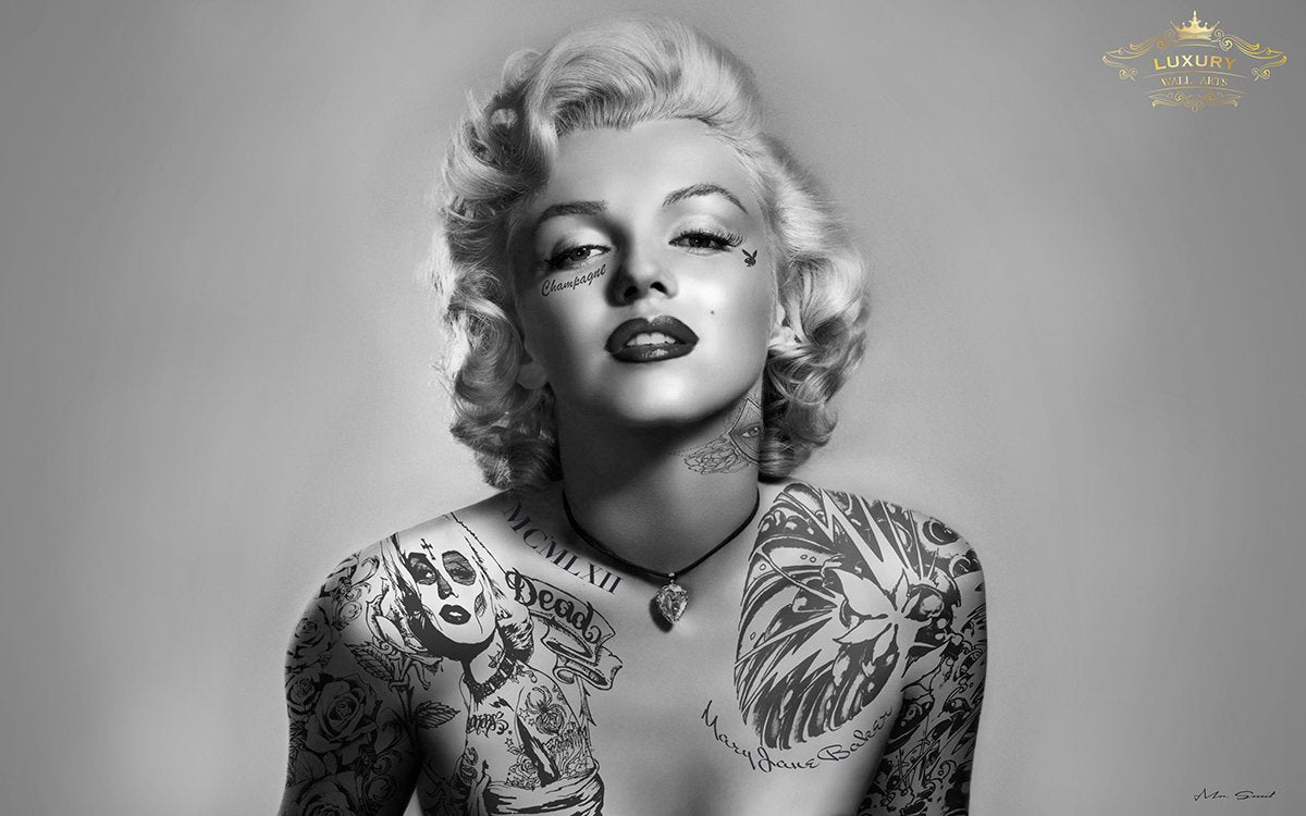 Marilyn Gone Bad Monroe Posters Prenten En Visuele Kunstwerken