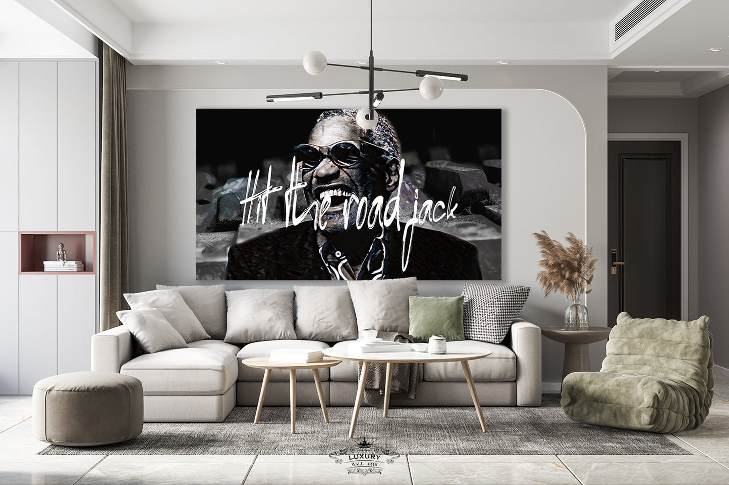 Ray Charles- Hit The Road Jack Plexiglas