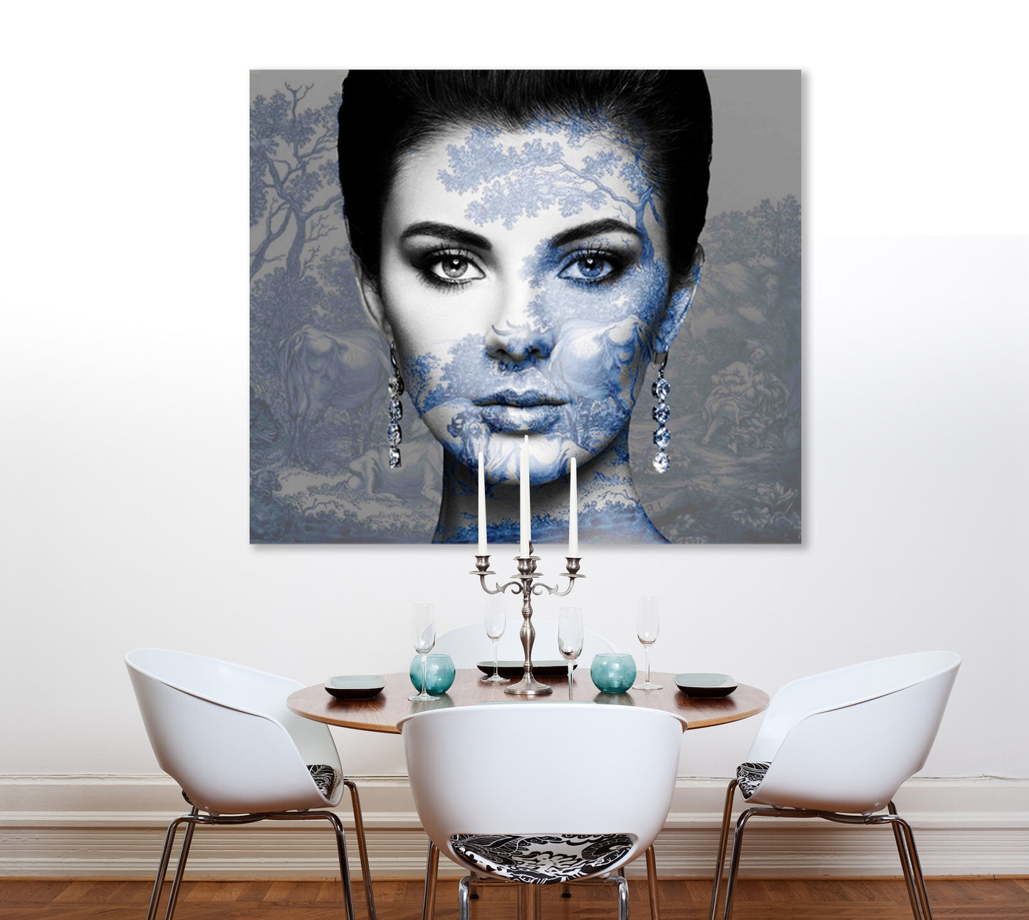 De Delfts blauwe vrouw