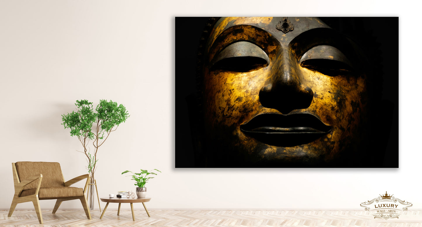 Buddha Head Posters Prenten En Visuele Kunstwerken