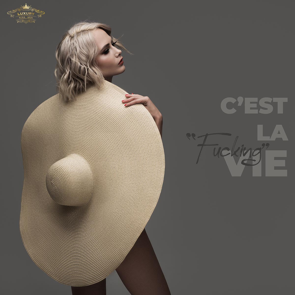 Cest La Fucking Vie Posters Prenten En Visuele Kunstwerken