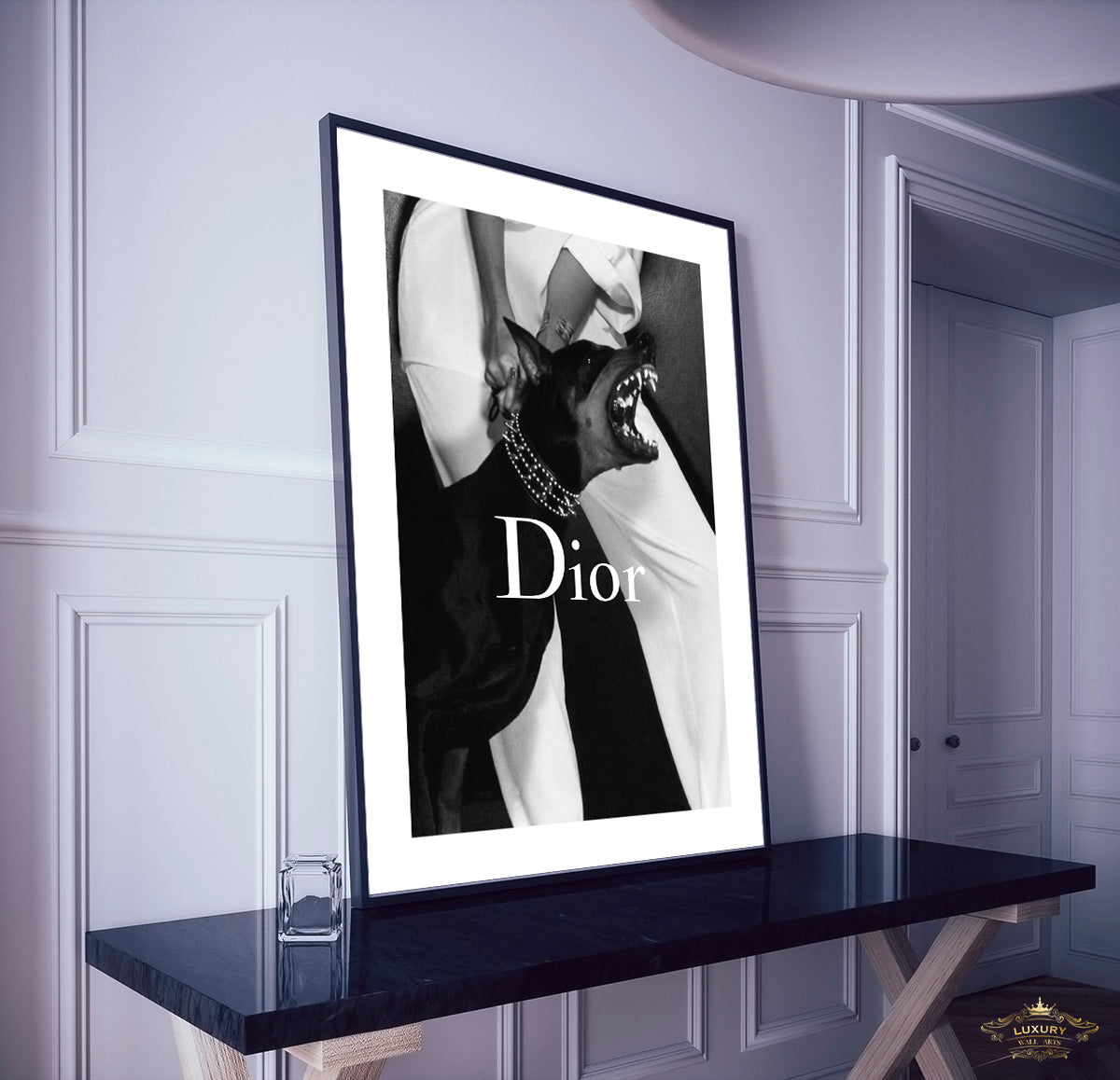 Dior Dog Posters Prenten En Visuele Kunstwerken