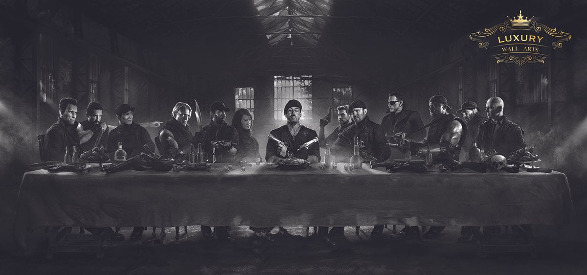 The Expendables Last Supper Posters Prenten En Visuele Kunstwerken
