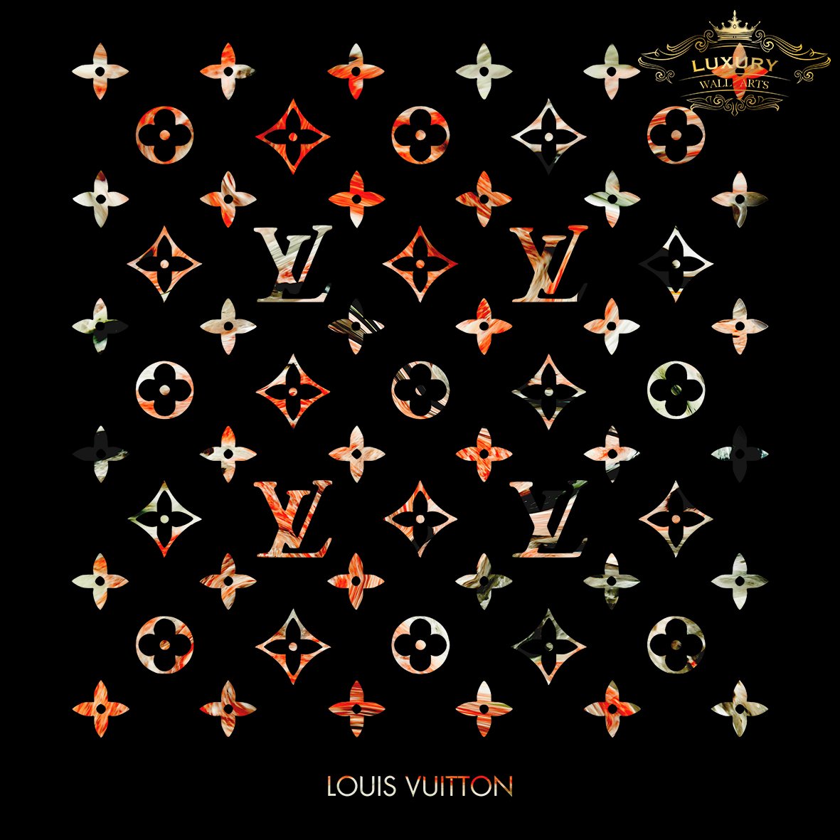 Louis Vuitton Red Rock Posters Prenten En Visuele Kunstwerken
