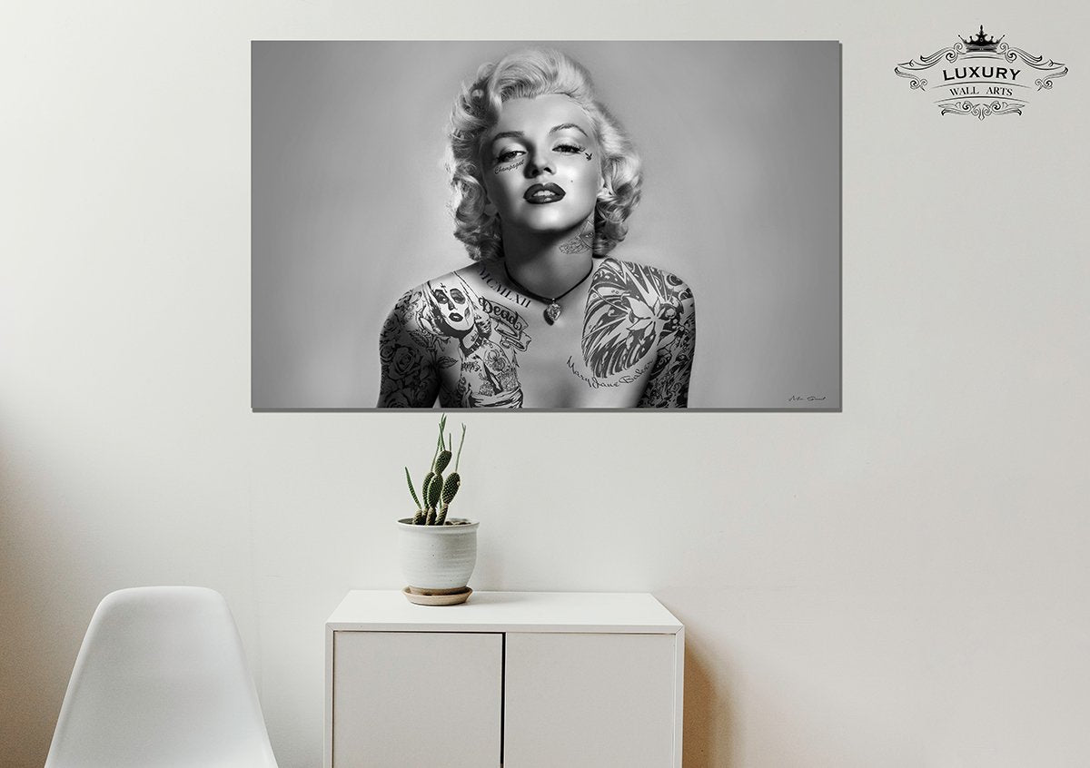 Marilyn Gone Bad Monroe Posters Prenten En Visuele Kunstwerken