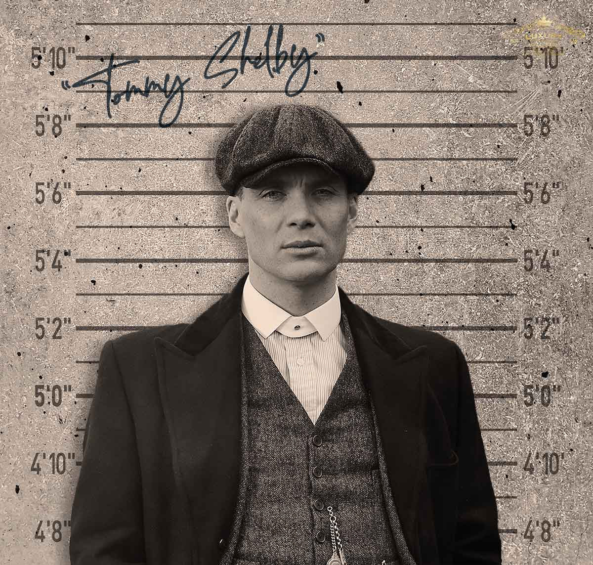 Peaky Blinders Mugshots 75X70Cm / Aluminium Tommy Shelby Posters Prenten En Visuele Kunstwerken