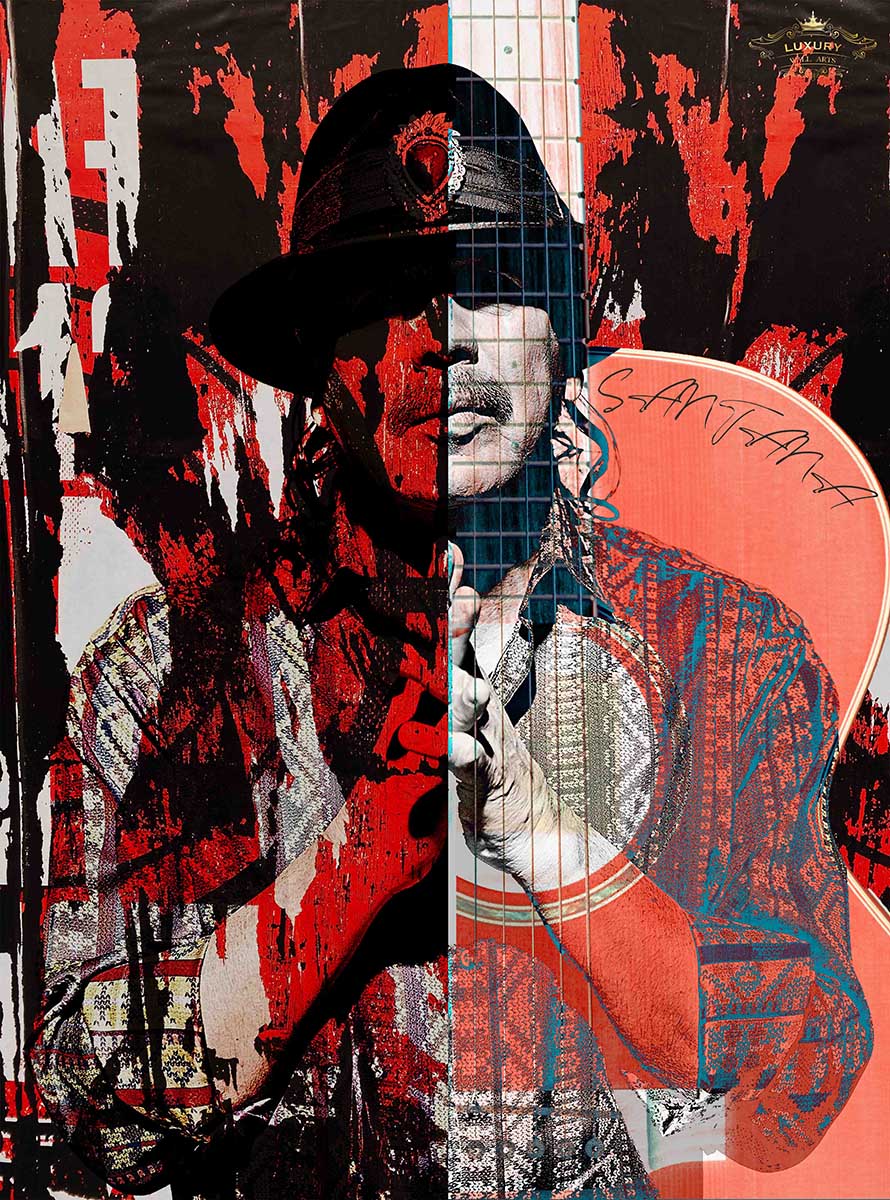 Santana Posters Prenten En Visuele Kunstwerken