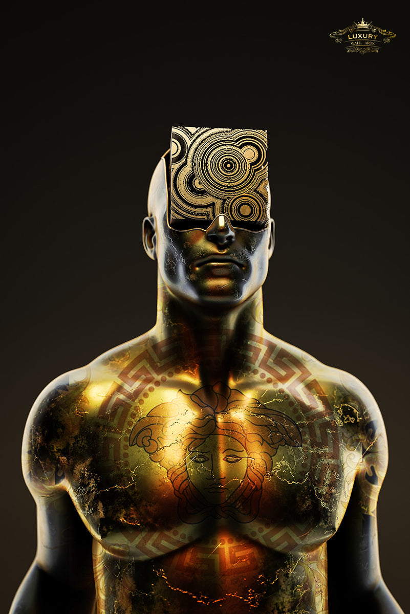 V- Medusa Body Art Posters Prenten En Visuele Kunstwerken