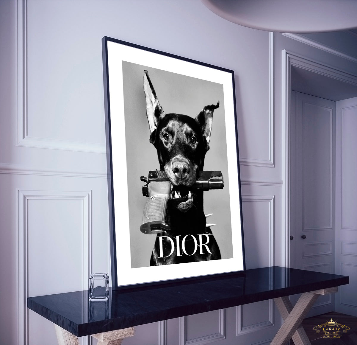 Dior Dobermann Posters Prenten En Visuele Kunstwerken