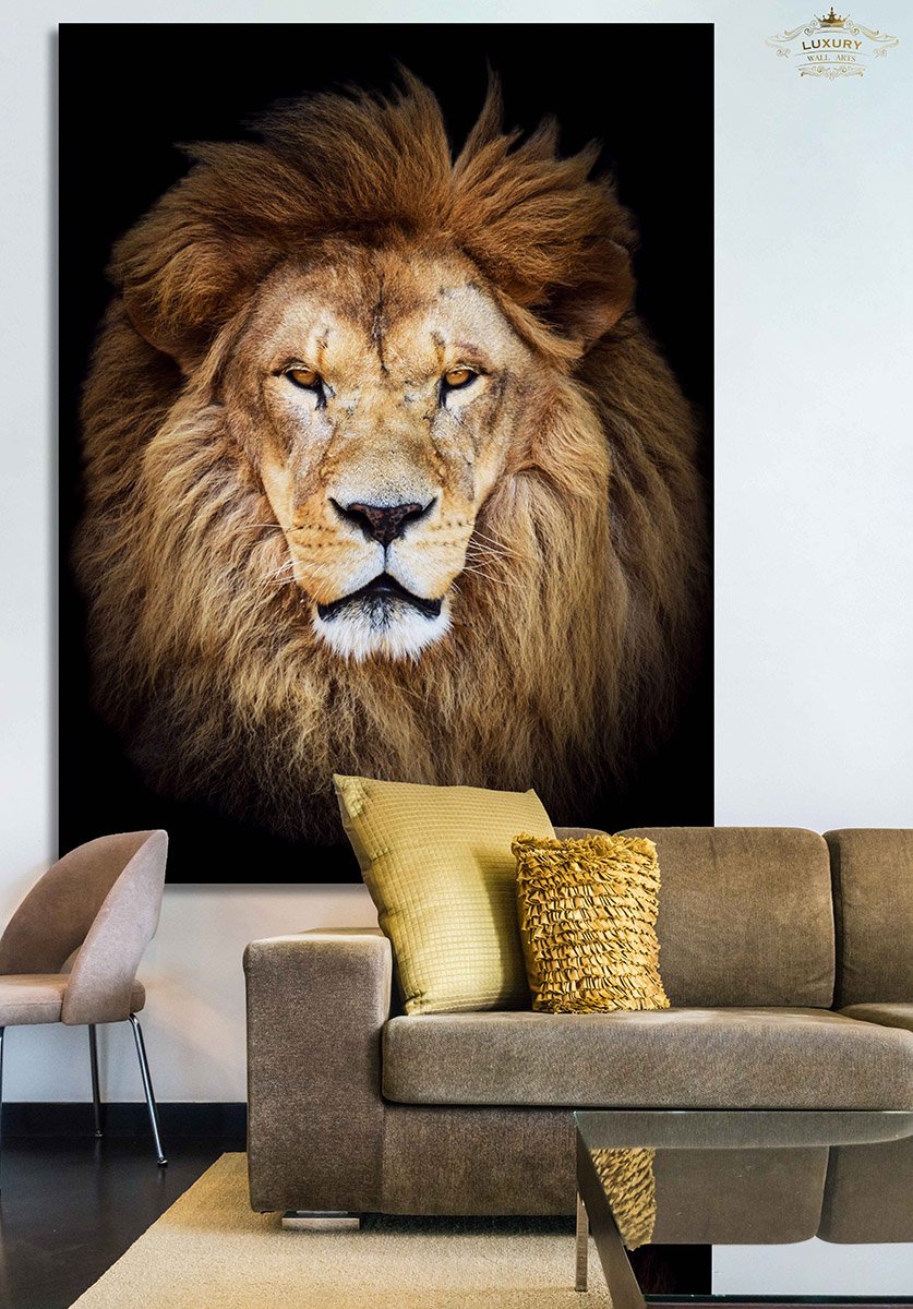 Majestic Lion Posters Prenten En Visuele Kunstwerken