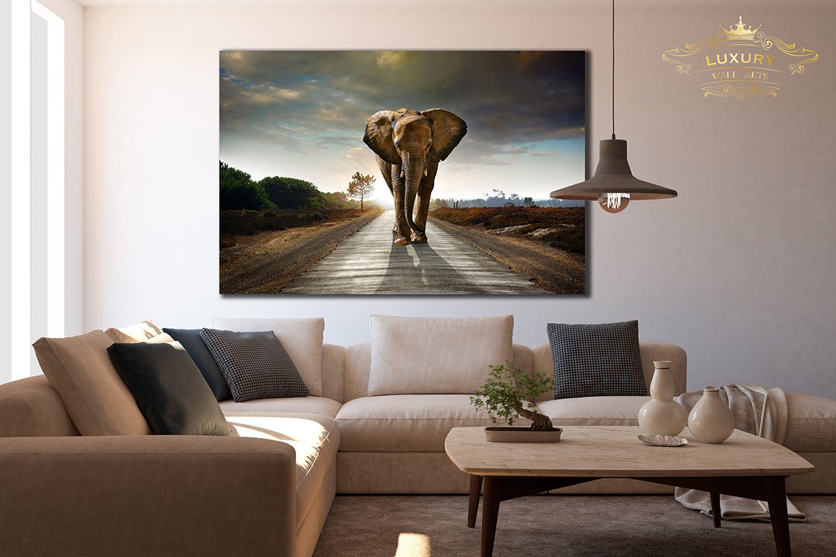 Majestic Elephant Posters Prenten En Visuele Kunstwerken