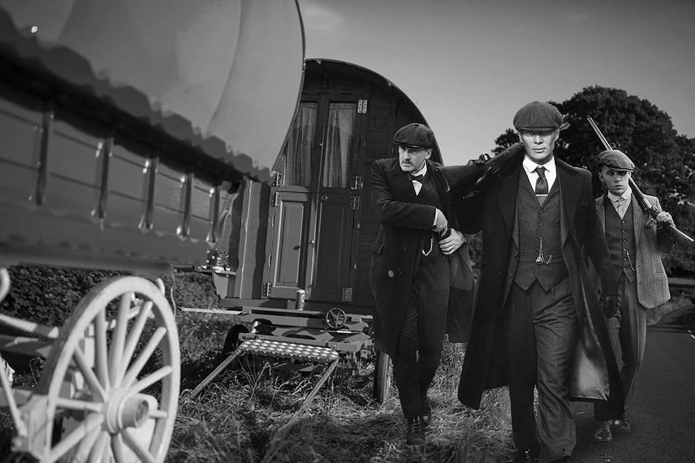 Peaky Blinders "Gypsy wagons" Luxury Wall Arts