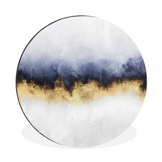 Muurcirkel - Abstract - Goud - Luxe