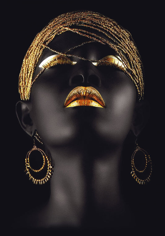 African Golden Woman